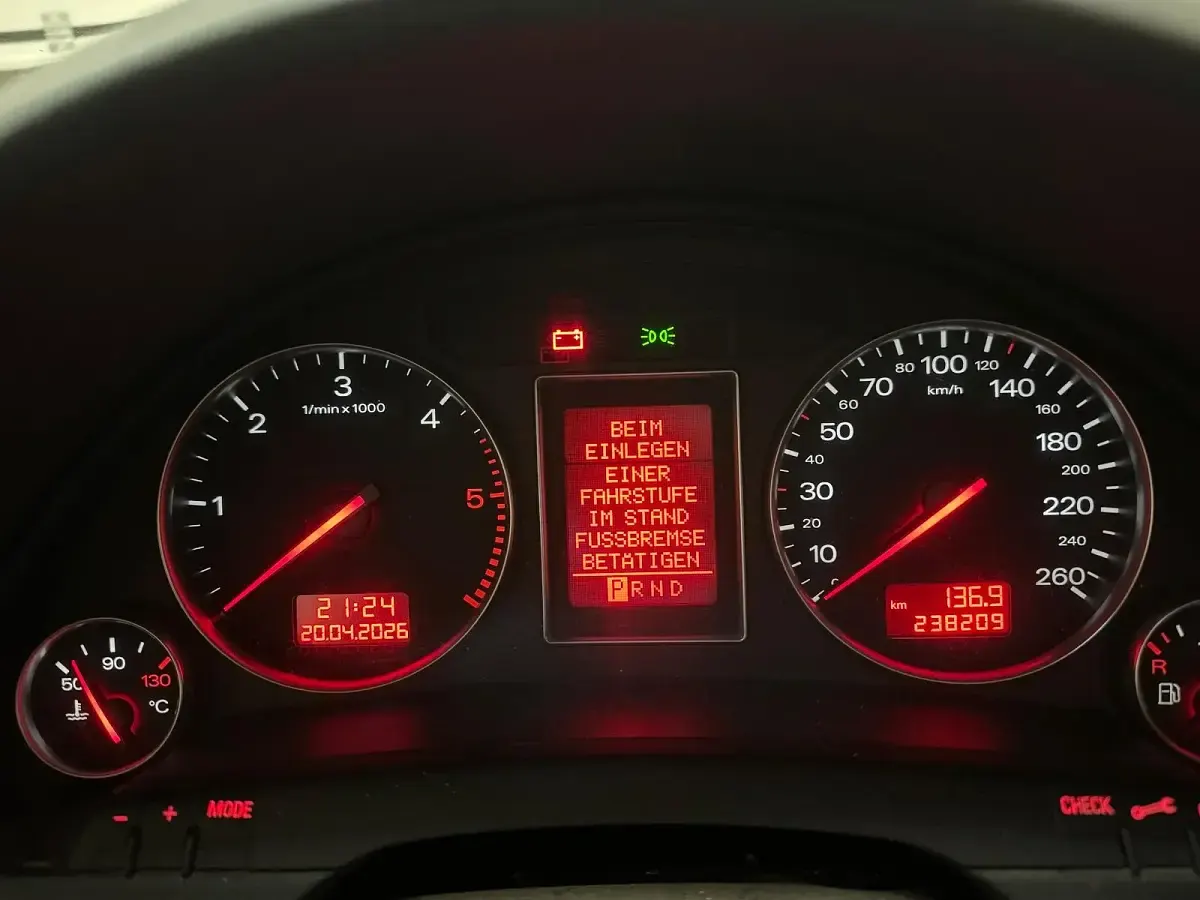 Usata Audi A4 150 CV (110 kW) 2002 Argento Station wagon