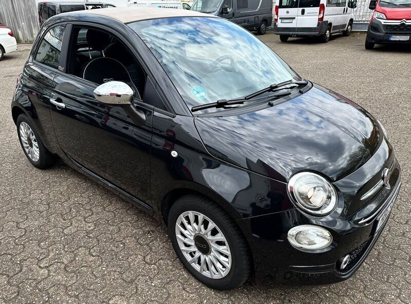 Schwarz Gebraucht 2021 Fiat 500C Lounge Cabrio | 13.900 € (Fairer Preis) - Bild 1/4