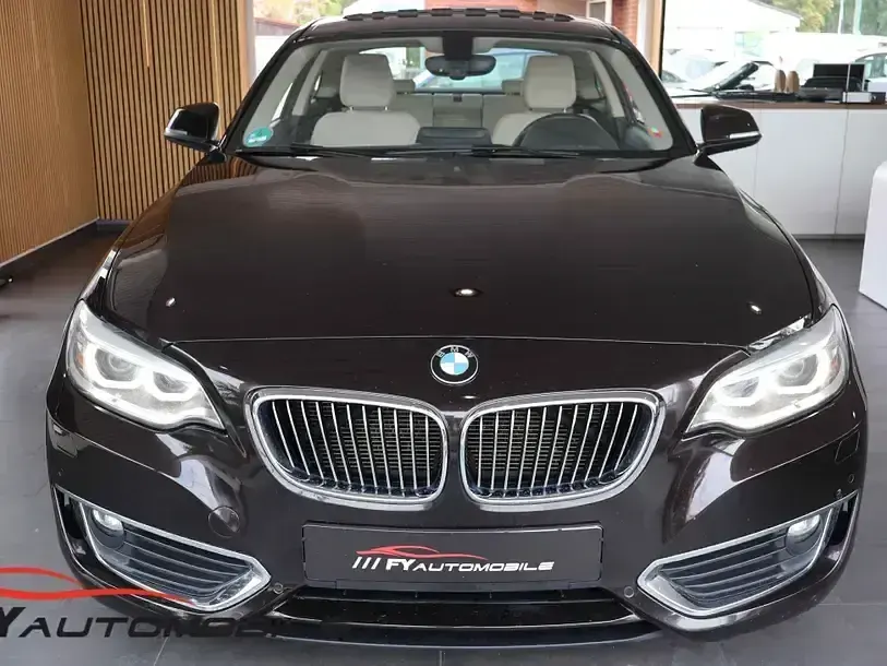 Gebraucht BMW 218 Luxury Line 150 PS (110 kW) 2015 Braun Coupé