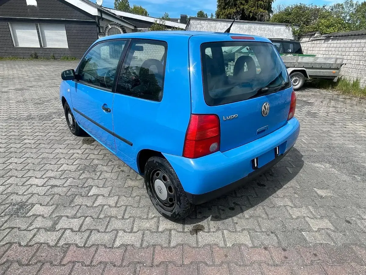 Gebraucht VW Lupo 50 PS (36 kW) 2001 Blau Kleinwagen