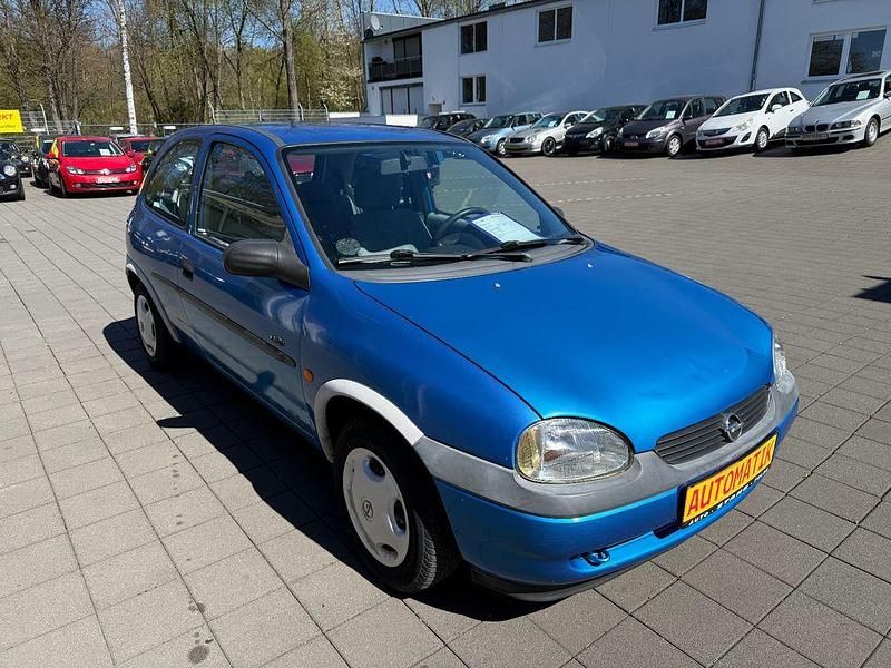 Używany Opel Corsa 60 KM (44 kW) 1997 Niebieski Hatchback