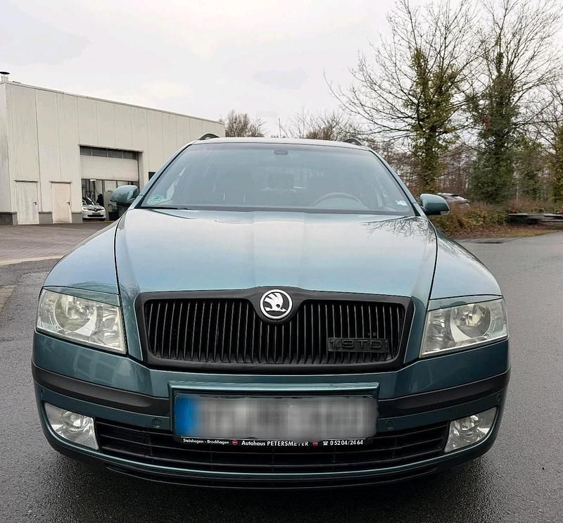 Gebraucht Skoda Octavia 105 PS (77 kW) 2007 Grün Kombi