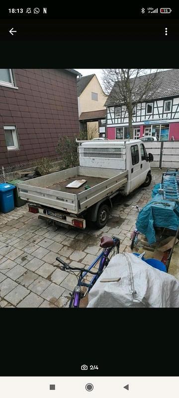 Gebraucht Fiat Ducato 128 PS (94 kW) 2001 Weiß Van