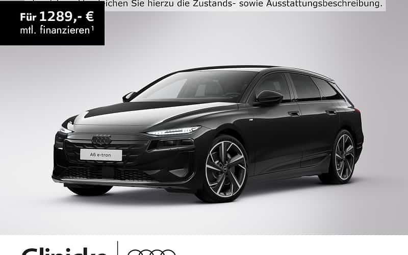 Schwarz Neu 2025 Audi A6 e-tron Performance Kombi | 96.945 € - Bild 1/4