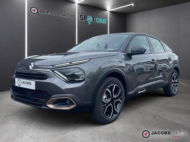 Gebraucht Citroën e-C4 100 kW (136 PS) 2023 Lackierung platiniumgrau/typ (metallic) Limousine