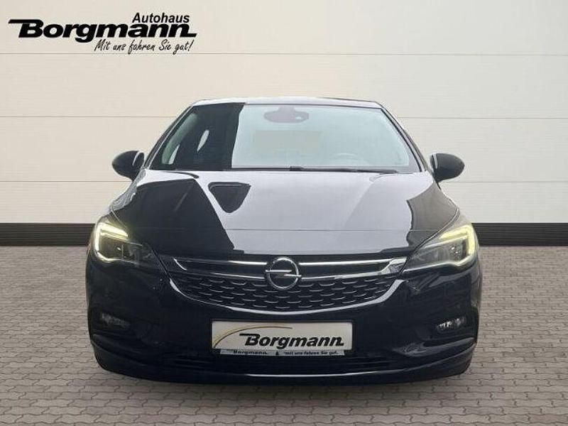Gebraucht Opel Astra Dynamic 125 PS (91 kW) 2018 Schwarz Limousine