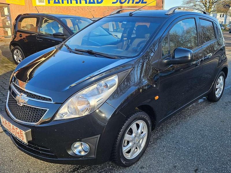 Gebraucht Chevrolet Spark 82 PS (60 kW) 2012 Schwarz Kleinwagen