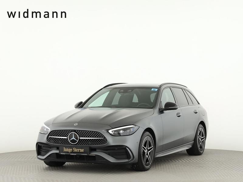 Manufaktur lack manufaktur selenitgrau magno Gebraucht 2022 Mercedes C300e AMG Kombi | 38.850 € (Fairer Preis) - Bild 1/4
