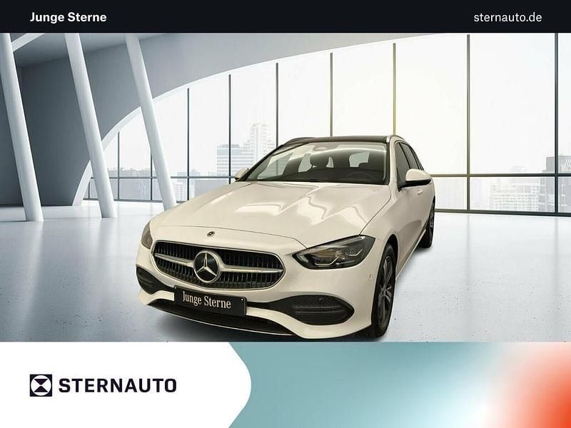 Unilack polarweiß Gebraucht 2024 Mercedes C300e Advanced Plus Kombi | 38.675 € (Guter Preis) - Bild 1/4