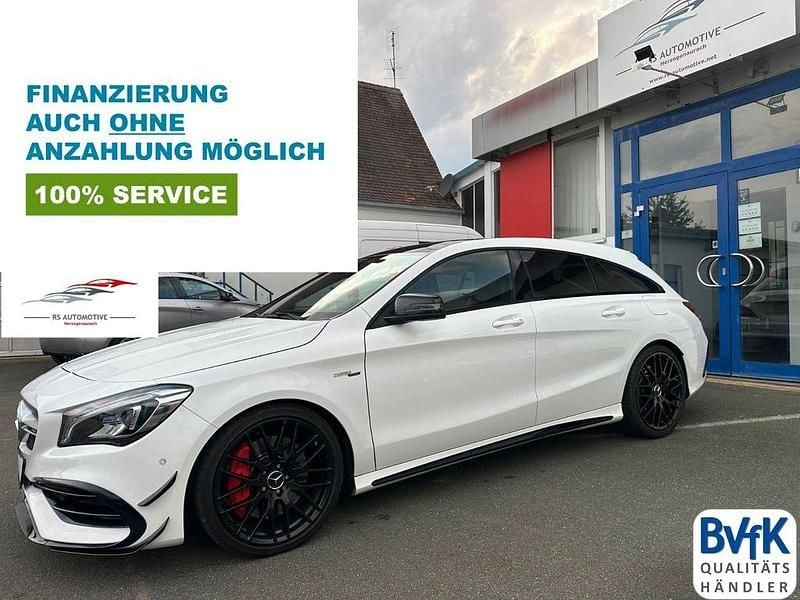 Gebraucht Mercedes CLA45 AMG Shooting Brake AMG 381 PS (280 kW) 2020 Weiß Kombi