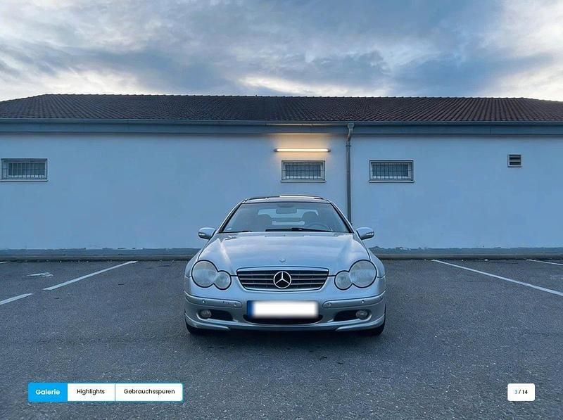 Gebraucht Mercedes C200 163 PS (119 kW) 2003 Grau Limousine