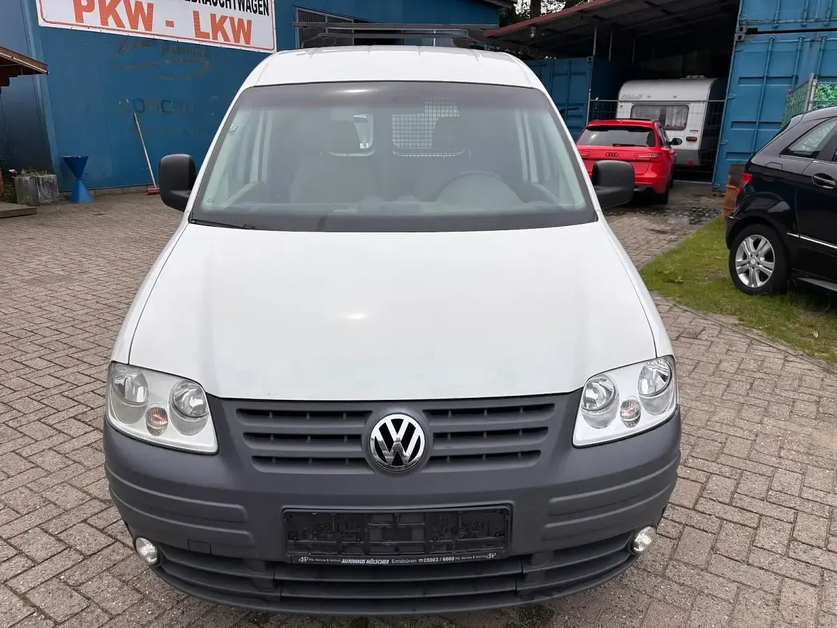 Gebraucht VW Caddy 105 PS (77 kW) 2007 Weiß Van / Kleinbus