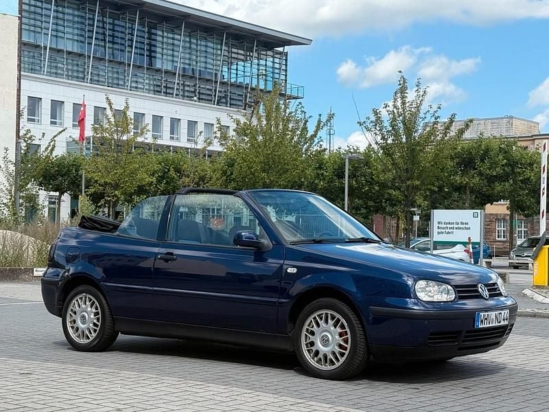 Gebraucht VW Golf Cabriolet 2001 Blau Cabrio