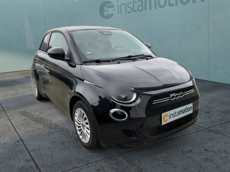 Schwarz Gebraucht 2023 Fiat 500e Action Limousine | 13.940 € (Superpreis) - Bild 1/3