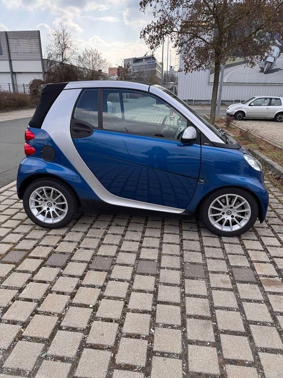 Gebraucht Smart ForTwo Cabrio Passion 71 PS (52 kW) 2008 Blau Cabrio