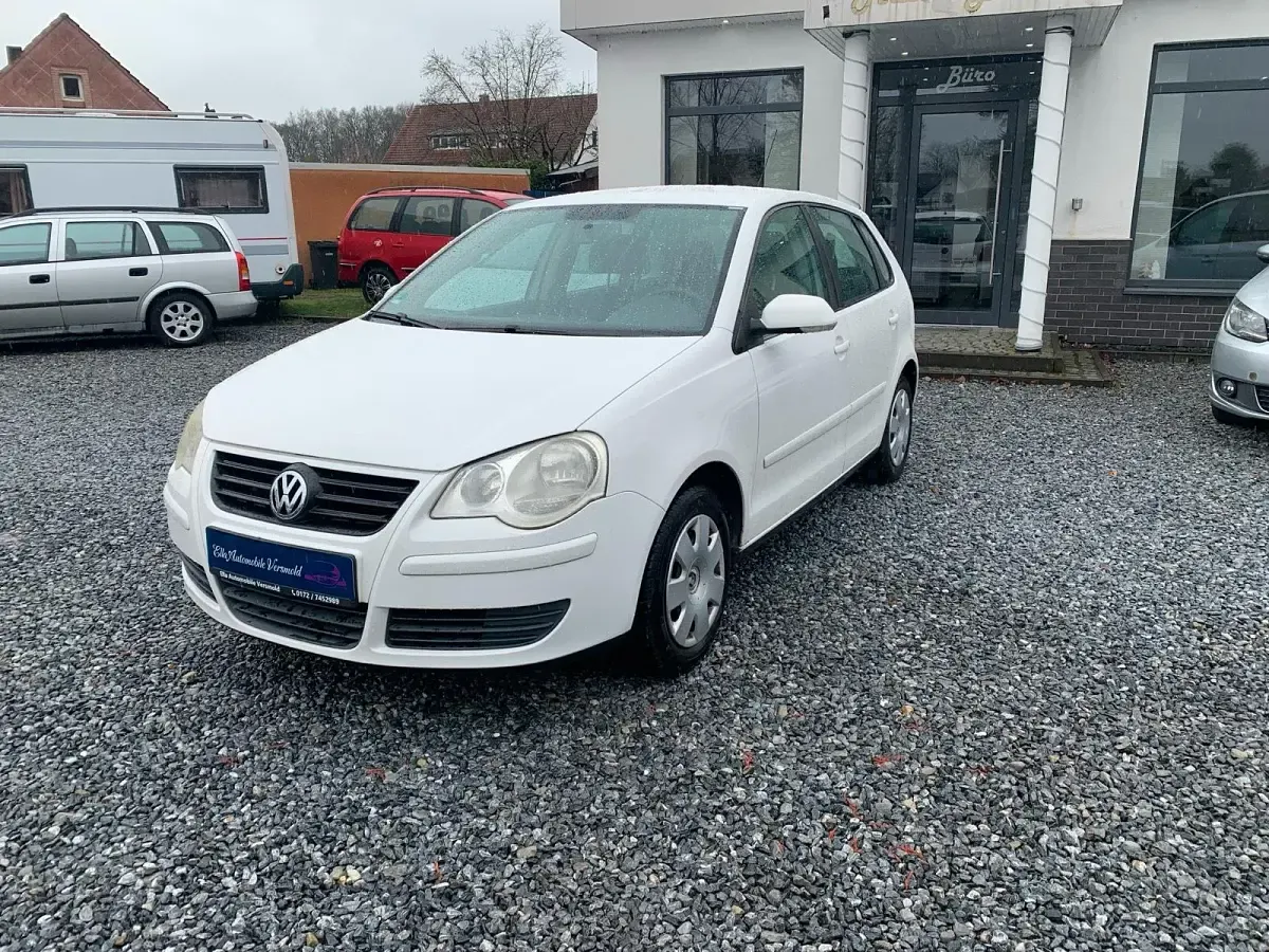 Gebraucht VW Polo 80 PS (58 kW) 2008 Weiß Kleinwagen