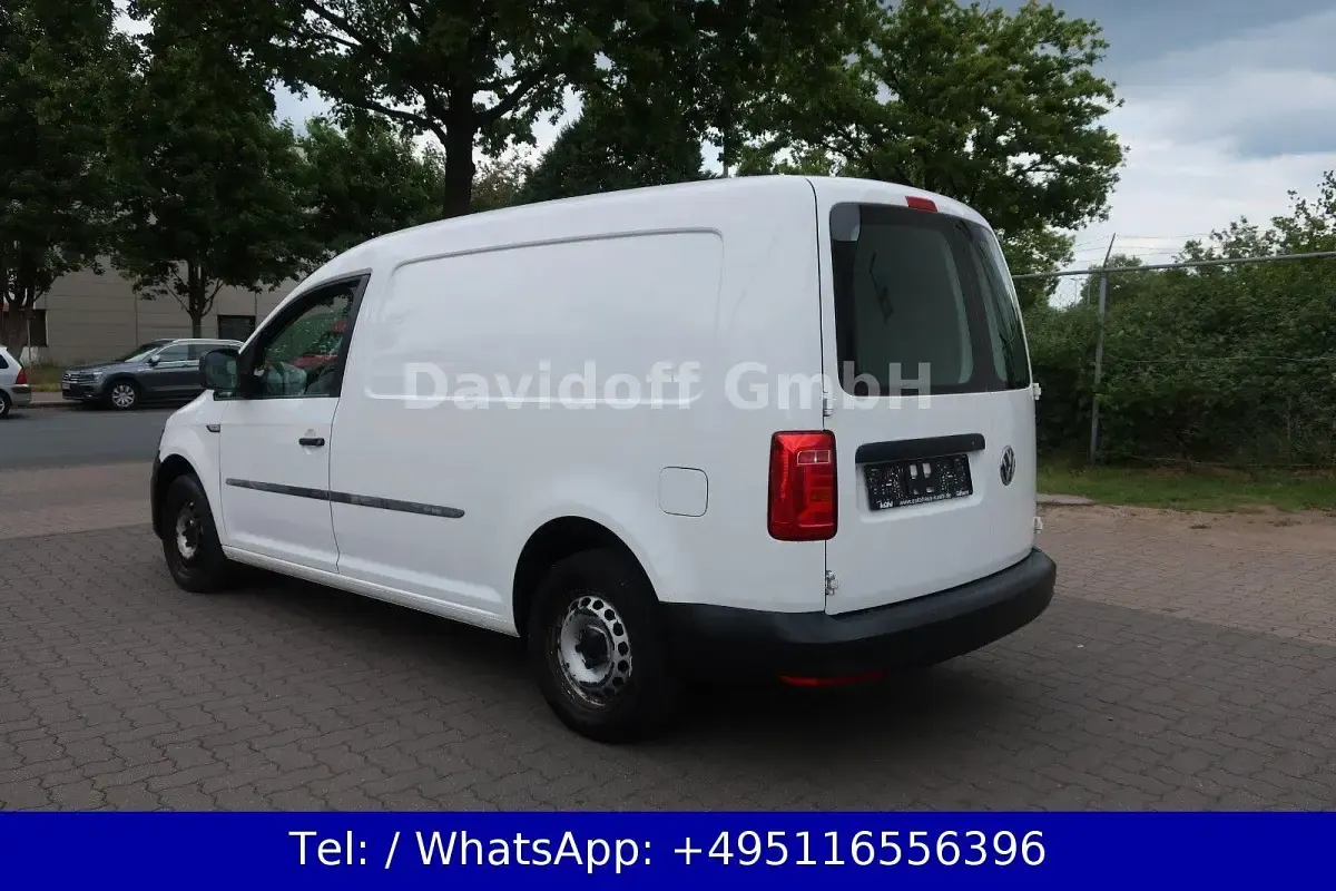 Gebraucht VW Caddy Maxi 102 PS (75 kW) 2018 Weiß Van / Kleinbus