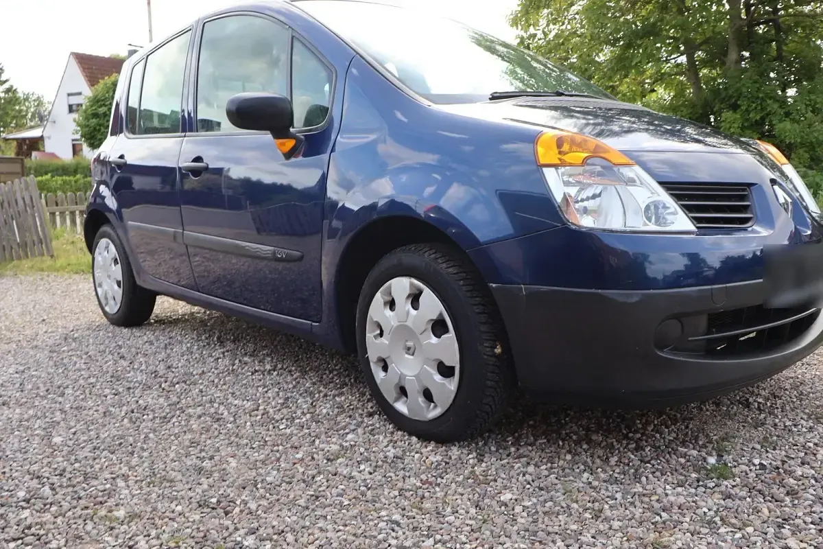 Gebraucht Renault Modus 65 PS (47 kW) 2005 Blau Van / Kleinbus
