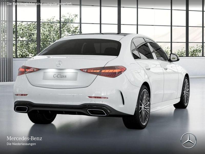 Weiß Gebraucht 2025 Mercedes C200 AMG Limousine | 47.700 € (Teuer) - Bild 1/1