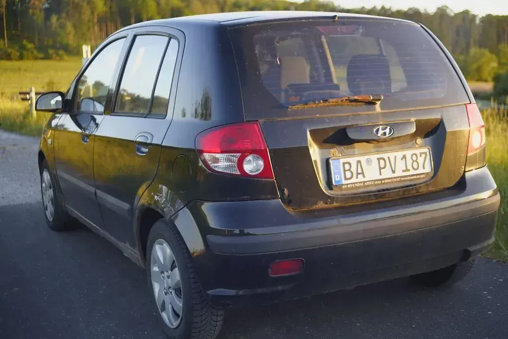 Gebraucht Hyundai Getz Edition+ 86 PS (63 kW) 2004 Schwarz Kleinwagen
