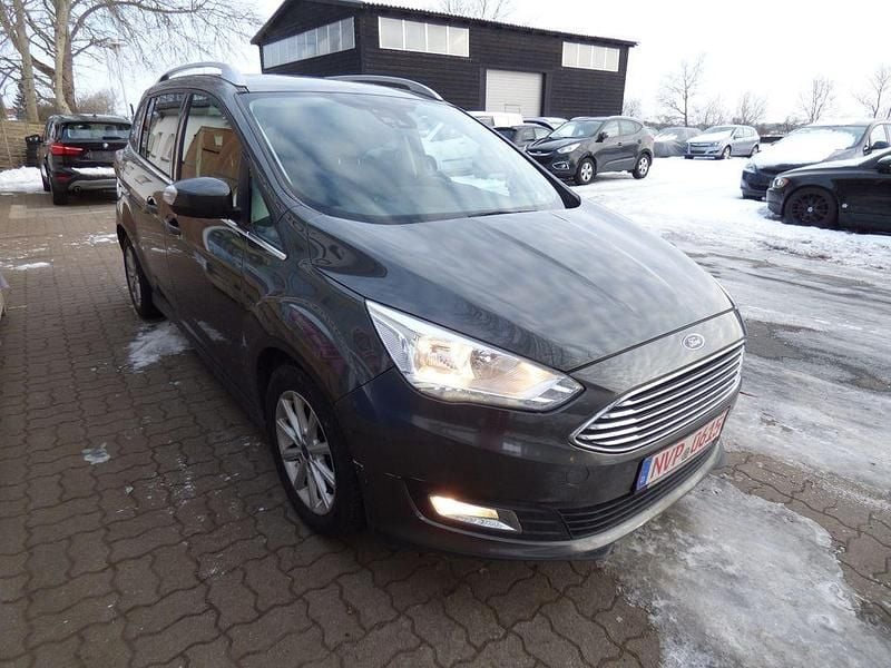 Gebraucht Ford Grand C-Max Titanium 120 PS (88 kW) 2015 Silber Van / Kleinbus