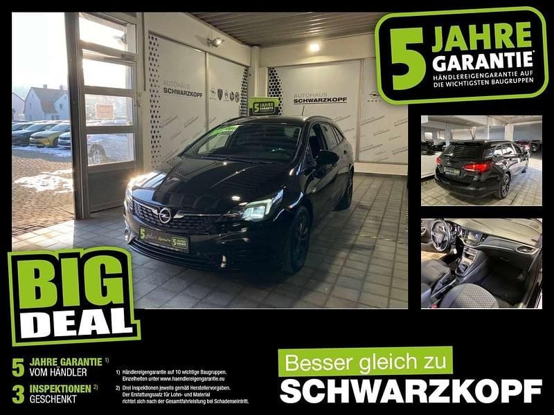 Onyx schwarz Gebraucht 2020 Opel Astra Kombi | 12.880 € (Etwas zu teuer) - Bild 1/4