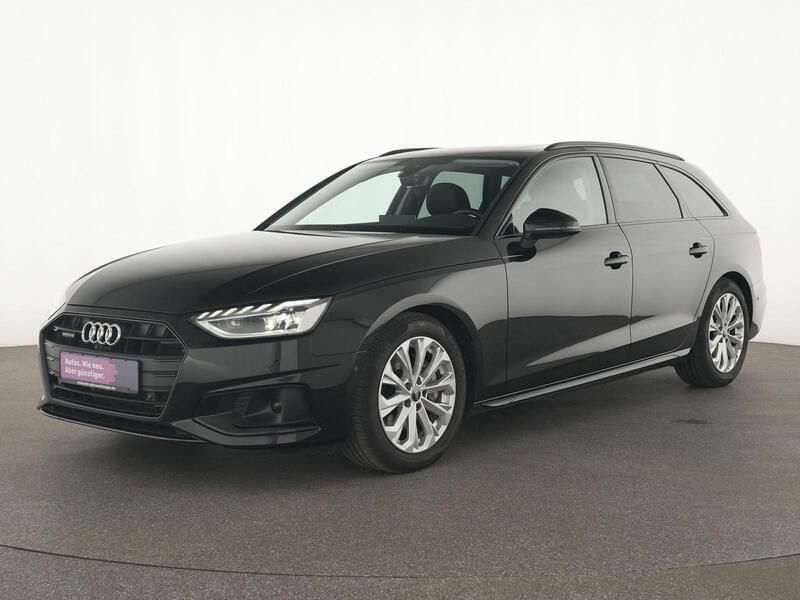 Brillantschwarz Gebraucht 2022 Audi A4 Advanced Limousine | 30.395 € (Fairer Preis) - Bild 1/4