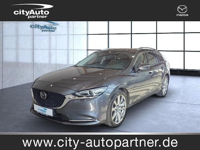 Gebraucht Mazda 6 Exclusive-Line 194 PS (142 kW) 2024 Machine grey (metallic) Kombi