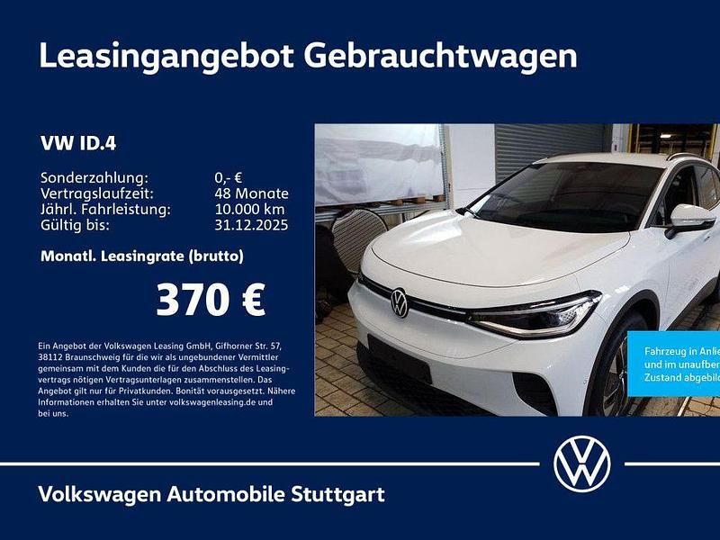 Gletscherweiß metallic Gebraucht 2025 VW ID.4 Move SUV | 38.930 € (Superpreis) - Bild 1/4
