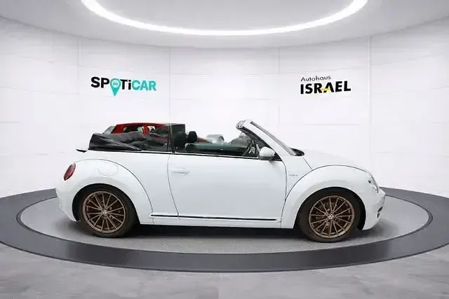 Gebraucht VW Beetle Cabriolet Design 105 PS (77 kW) 2014 Weiß Cabrio