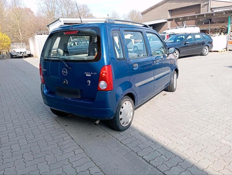 Gebraucht Opel Agila 75 PS (55 kW) 2001 Blau Van / Kleinbus