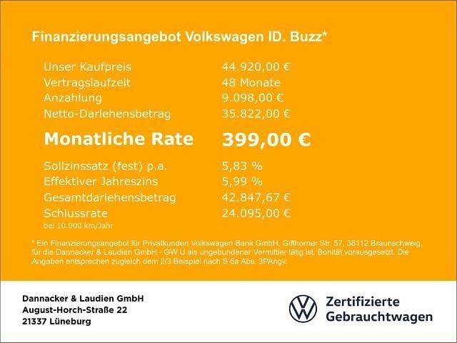 Gebraucht VW ID. Buzz Pro 150 kW (204 PS) 2022 Van / Kleinbus
