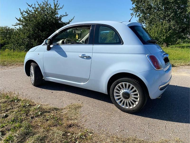 Gebraucht Fiat 500 Lounge 101 PS (74 kW) 2007 Blau Kleinwagen