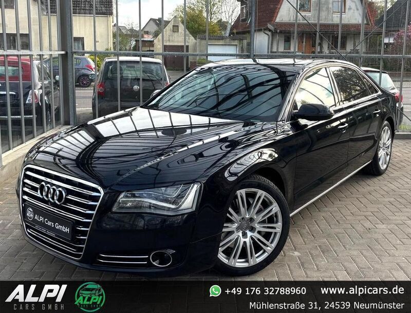 Schwarz Gebraucht 2013 Audi A8L Ambiente Limousine | 17.900 € (Fairer Preis) - Bild 1/4
