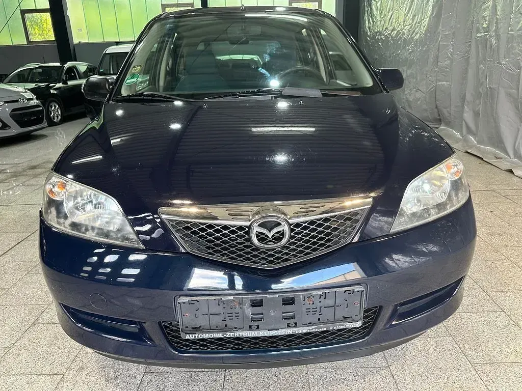 Gebraucht Mazda 2 Active 80 PS (58 kW) 2005 Blau Kleinwagen