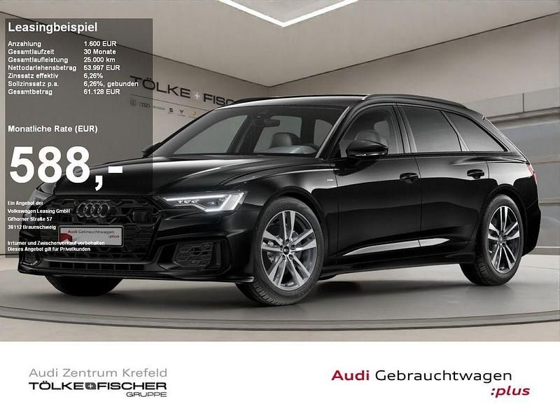 Gebraucht Audi A6 Design 286 PS (210 kW) 2025 Schwarz (mythosschwarz) Kombi