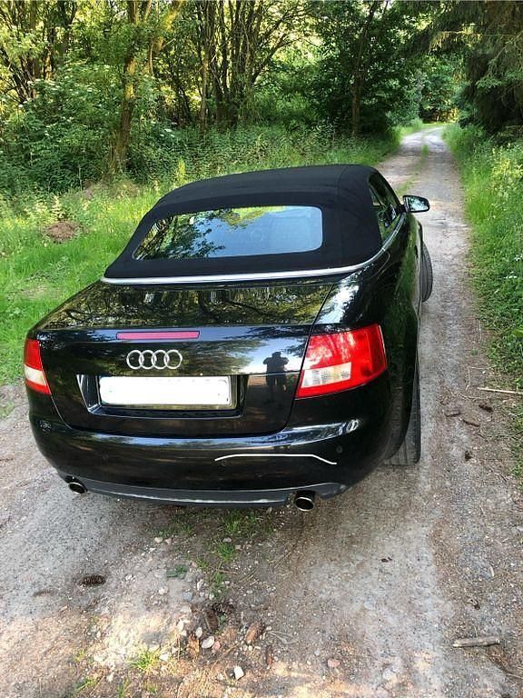 Gebraucht Audi Cabriolet 170 PS (125 kW) 2002 Schwarz Cabrio