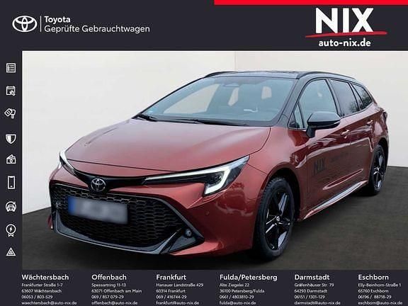 Metal oxide orange metallic, dach schwarz Gebraucht 2025 Toyota Corolla Basis Kombi | 36.850 € (Teuer) - Bild 1/4