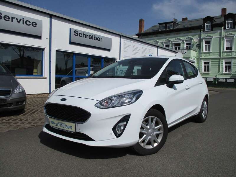 Weiß Gebraucht 2019 Ford Fiesta Cool & Connect Kleinwagen | 11.290 € (Fairer Preis) - Bild 1/4