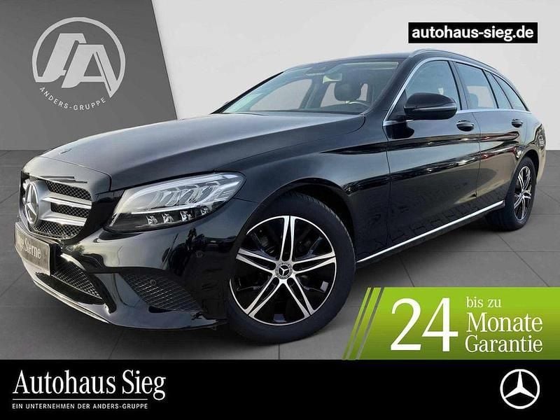 Schwarz Gebraucht 2019 Mercedes C200 Avantgarde Kombi | 21.950 € (Fairer Preis) - Bild 1/3