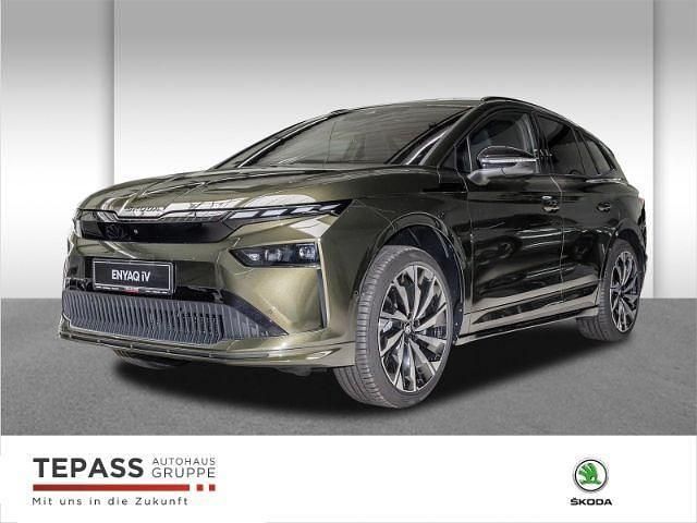 Gruen Neu 2025 Skoda Enyaq iV SportLine SUV | 56.899 € (Fairer Preis) - Bild 1/4