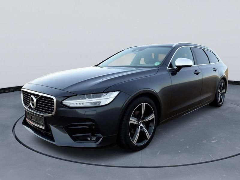 Gebraucht Volvo V90 R-Design 190 PS (139 kW) 2019 Savile grey / metallic Kombi