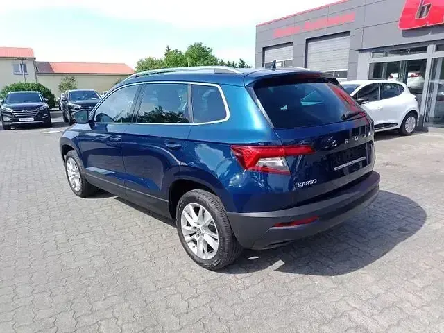 Gebraucht Skoda Karoq Style 150 PS (110 kW) 2021 Blau SUV