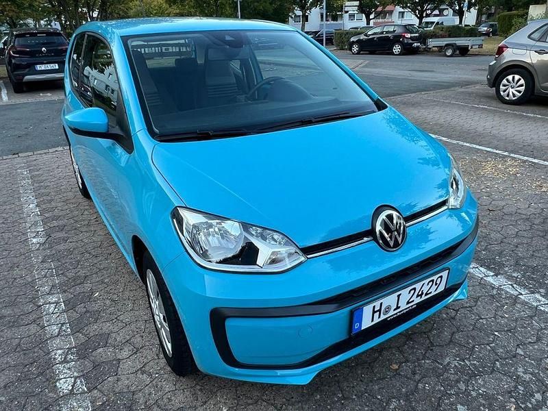 Blau Gebraucht 2021 VW up! Move Kleinwagen | 10.490 € (Fairer Preis) - Bild 1/4