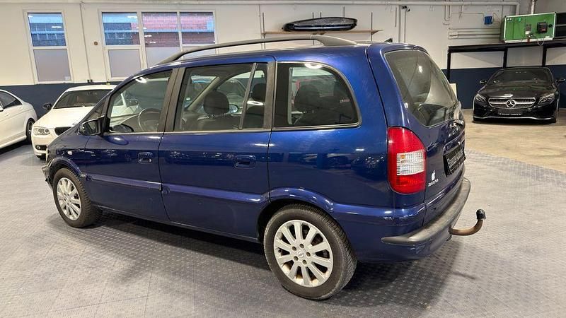 Gebraucht Opel Zafira Edition 125 PS (91 kW) 2005 Blau Van / Kleinbus