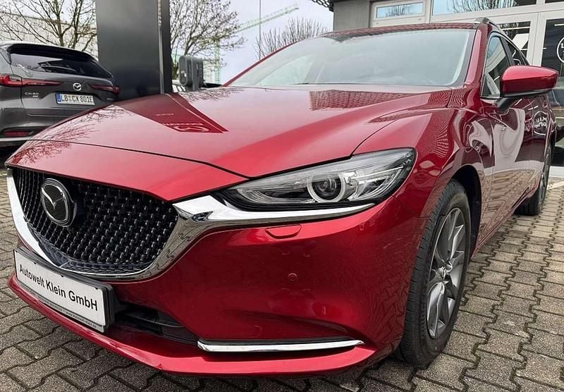 Soul red crystal Gebraucht 2023 Mazda 6 Kombi | 24.900 € (Guter Preis) - Bild 1/4