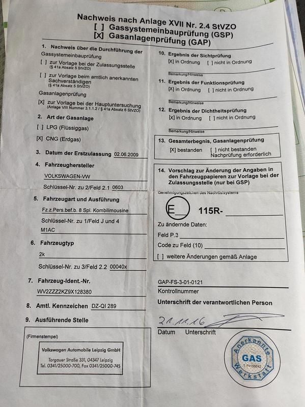 Second-hand VW Caddy 109 CP (80 kW) 2009 Alb Monovolum