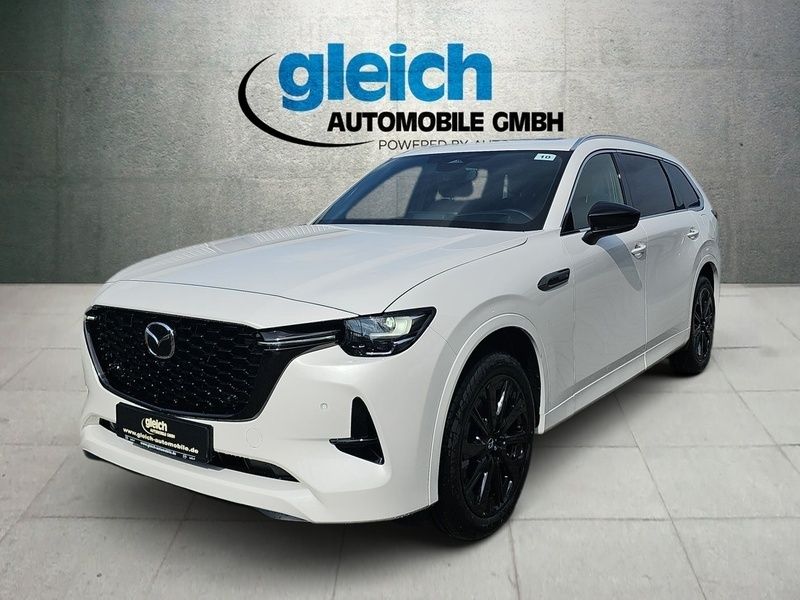 Weiß Gebraucht 2025 Mazda CX-80 Homura-Line SUV | 61.900 € (Fairer Preis) - Bild 1/4