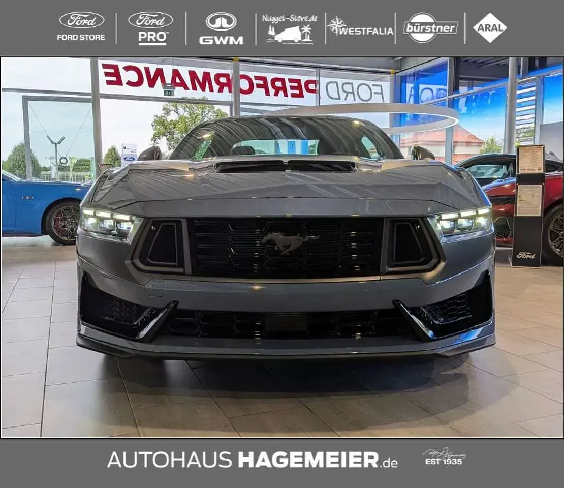 Neu Ford Mustang Dark Horse 454 PS (333 kW) 2026 Vapor blue metallic Coupé