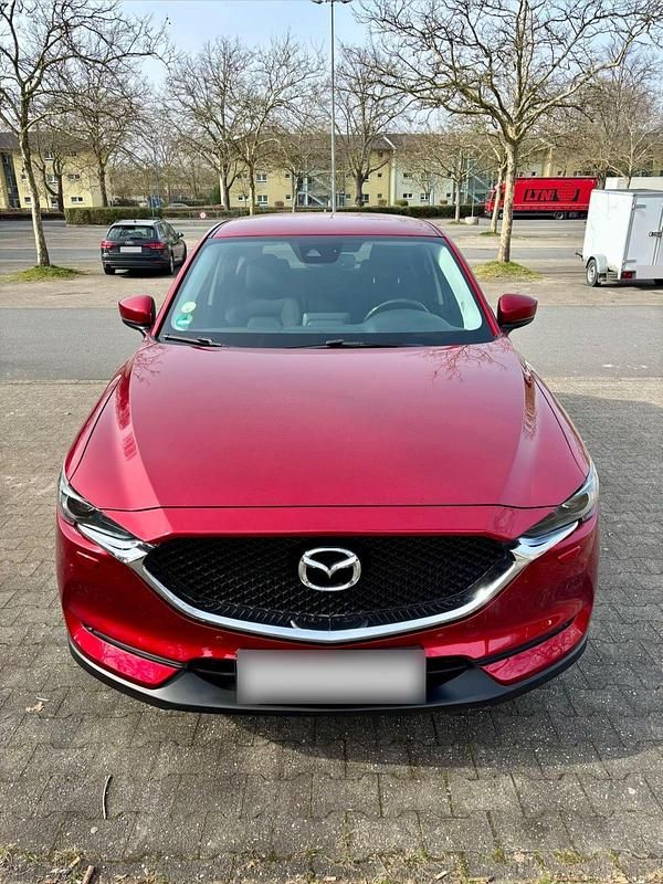 Gebraucht Mazda CX-5 Exclusive-Line 150 PS (110 kW) 2019 Rot SUV